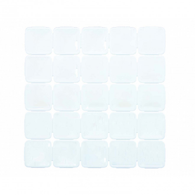 JETON FESTIVAL PERSONNALISABLE EN PLASTIQUE 'FESTYDEAL' - blanc