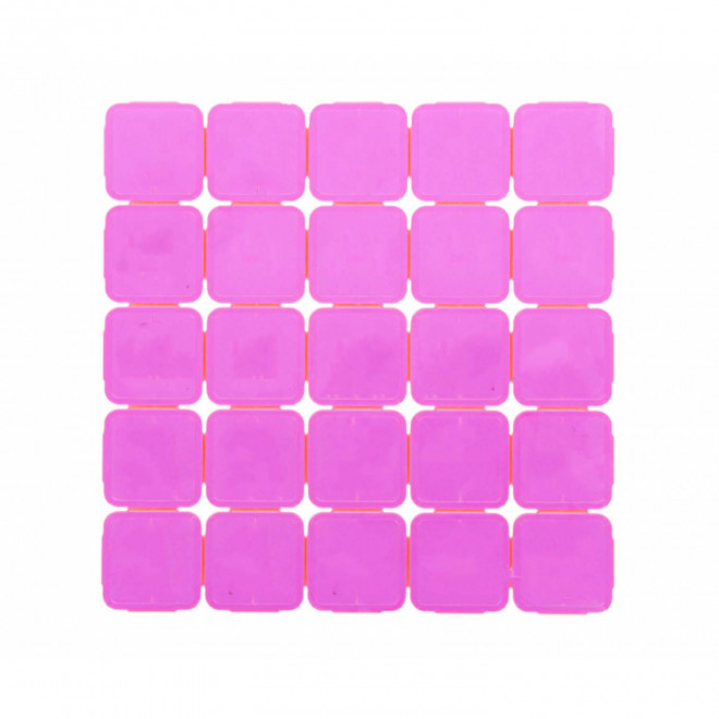 JETON FESTIVAL PERSONNALISABLE EN PLASTIQUE 'FESTYDEAL' - rose transparent