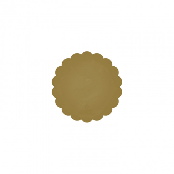 JETON DE FETES ET MANEGE PERSONNALISABLE 'FUNZY DENTELE' - or