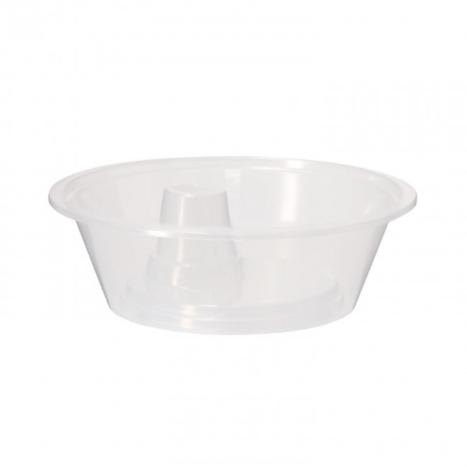 ASSIETTE COUVRE GOBELET PERSONNALISABLE 'DOBOU' - transparent