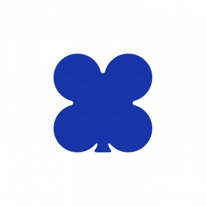 JETON DE FETES ET MANEGE PERSONNALISABLE 'FUNZY TREFLE' - bleu foncé