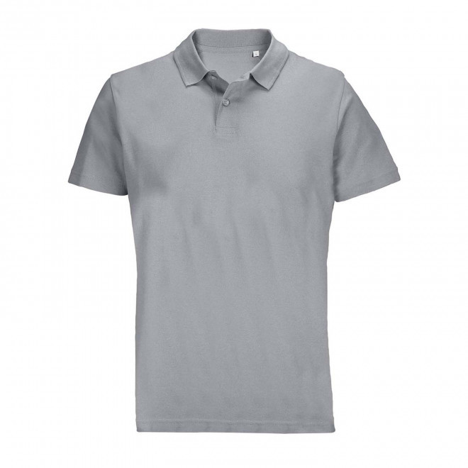 POLO MIXTE COULEUR PERSONNALISABLE 'PULSE' 170G/M2 - gris pur
