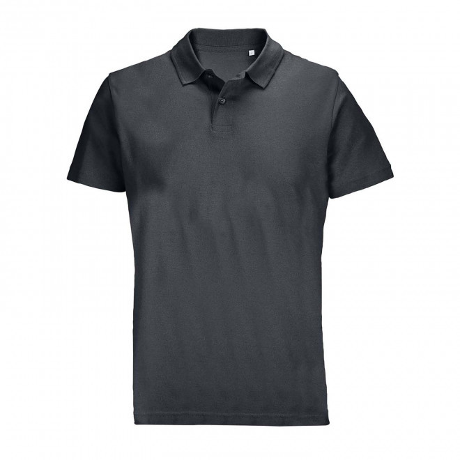 POLO MIXTE COULEUR PERSONNALISABLE 'PULSE' 170G/M2 - gris souris