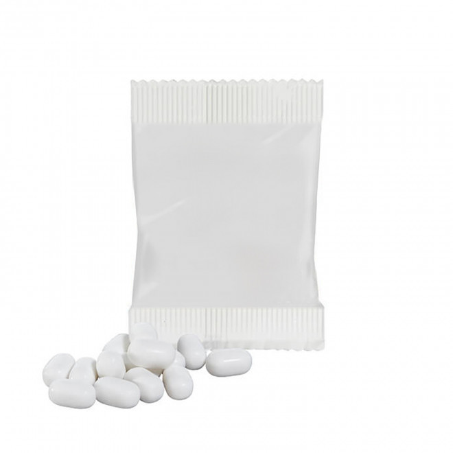 SACHET DE TIC TAC® PERSONNALISABLE  'AZINE' - blanc