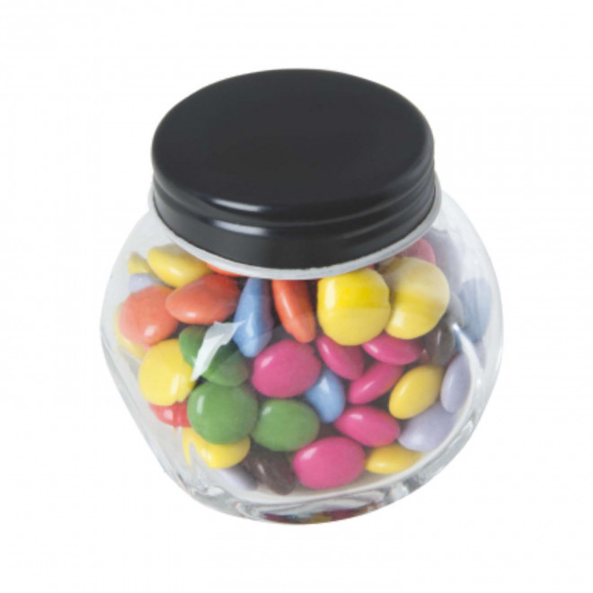 BONBONNIERE DE BONBONS PERSONNALISABLE 'YAMA' - noir