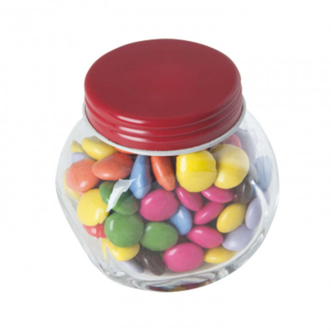 BONBONNIERE DE BONBONS PERSONNALISABLE 'YAMA' - rouge