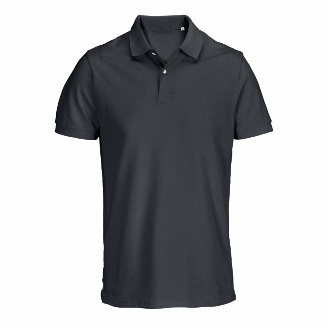 POLO MIXTE PERSONNALISABLE COULEUR 'PACIFIC' 210G/M2 - gris souris