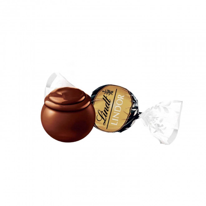 800 BOULES LINDT PERSONNALISABLE EN VRAC 'LINDOR' - noir 70%
