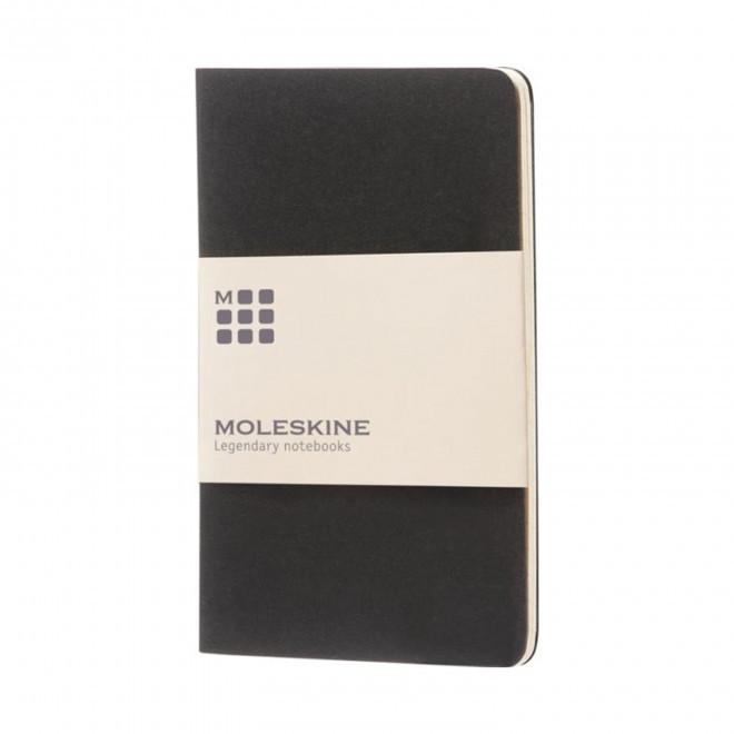 CARNET DE POCHEPERSONNALISABLE LIGNE MOLESKINE 'RAFFIN' - noir
