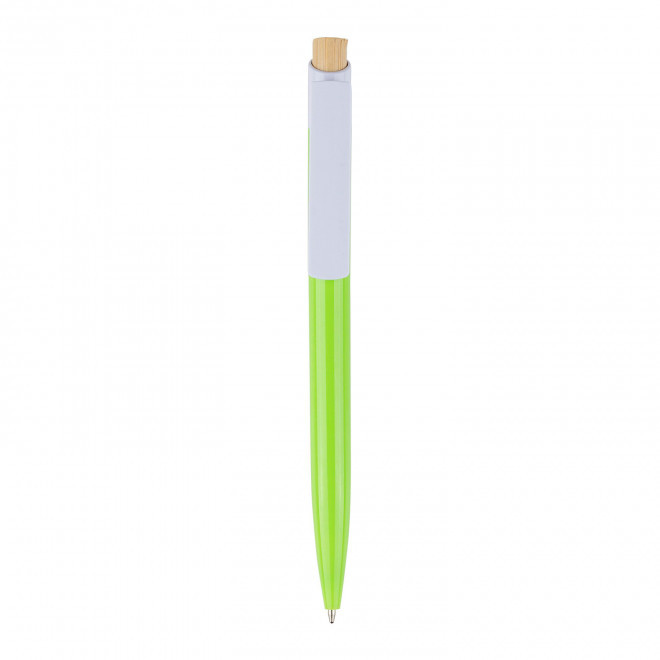 STYLO A BILLE EN R-ABS PERSONNALISE 'FIGUIA' - vert
