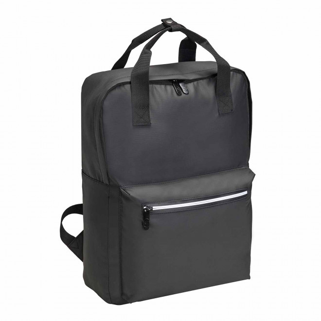 SAC A DOS ORDINATEUR PERSONNALISABLE 'K2' - noir