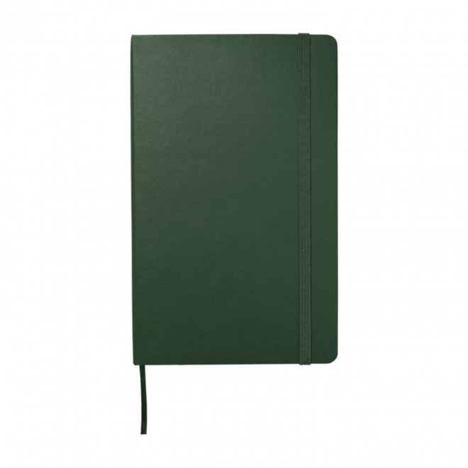 CARNET RIGIDE PERSONNALISABLE LIGNE MOLESKINE 'CLASSIC' - vert