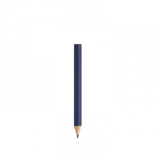 LOT DE 100 MINI CRAYON PERSONNALISABLE 'MINI IKA'  - bleu foncé