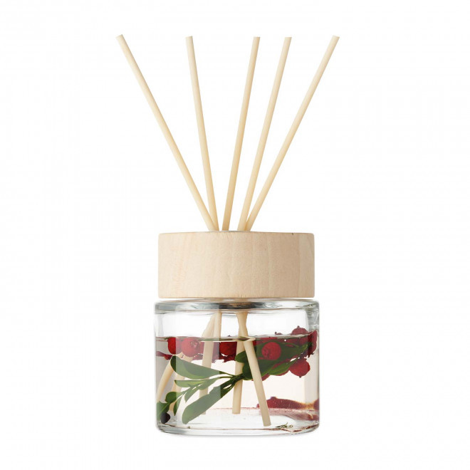 DIFFUSEUR DE PARFUM FLORAL PERSONNALISABLE 'AROMA' - transparent