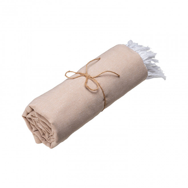 PAREO/FOUTA PERSONNALISE 'HORTENSE 150 UNI' - écru