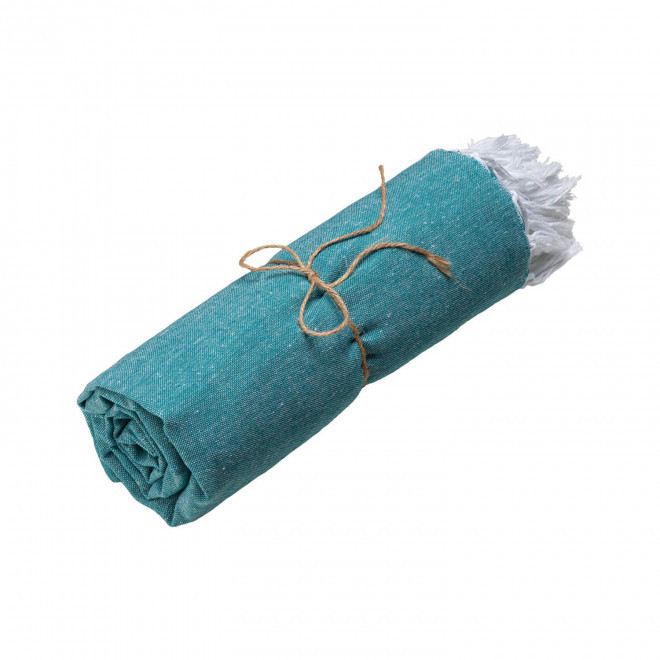 PAREO/FOUTA PERSONNALISE 'HORTENSE 150 UNI' - vert clair