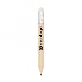 LOT DE 100 MINI CRAYONS A PAPIER PERSONNALISÉS EN BOIS 'CRAYOLITO'