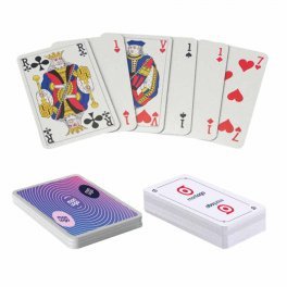 JEU DE BELOTE 32 CARTES PERSONNALISABLE 'SINGLETON'