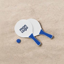 RAQUETTES DE PLAGE PUBLICITAIRE 'SUMMER FEELING'