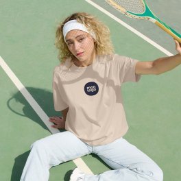 TEE SHIRT OVERSIZE FEMME PERSONNALISABLE  'BOXY'