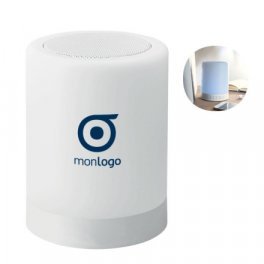 ENCEINTE BLUETOOTH® 3W PUBLICITAIRE AVEC LAMPE D'AMBIANCE 'DANCE'