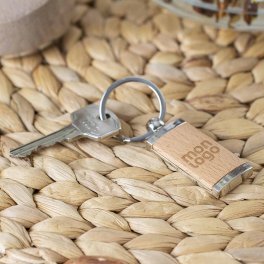 PORTE CLES BOIS PROMOTIONNEL 'KEYWOOD'