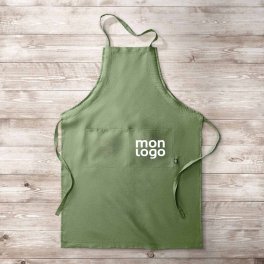 TABLIER PERSONNALISÉ EN CHANVRE 'COCADA'