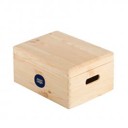 CAISSE EN BOIS PERSONNALISABLE AVEC COUVERCLE 'KATAKO'