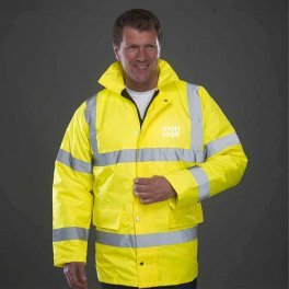 PARKA MATELASSÉE HI VIS PERSONNALISÉE YOKO® 'OSTIN'