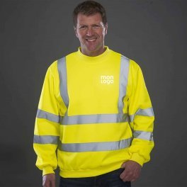 SWEAT HAUTE VISIBILITÉ PERSONNALISÉ YOKO® 'GUIDO' 