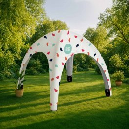 TENTE GONFLABLE PUBLICITAIRE 4X4M 'INUITE'