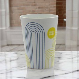 GOBELET RÉUTILISABLE PERSONNALISABLE RECYCLE 15 CL 'RCUP'