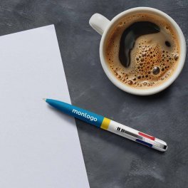 STYLO 4 COULEURS MIX & MATCH PERSONNALISABLE 'TAKE 4'