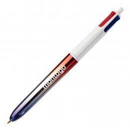 STYLO BIC 4 COULEURS PUBLICITAIRE 'FLAG'