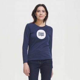 TEE SHIRT PERSONNALISABLE FEMME ML 'IMPERIAL LSL'