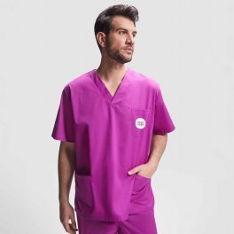 BLOUSE PERSONNALISABLE MIXTE MEDICALE 'LENO'