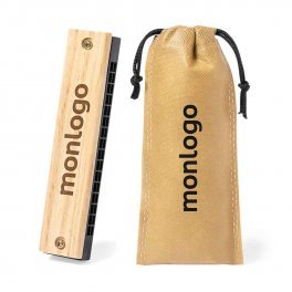 HARMONICA PERSONNALISABLE ENFANT EN BOIS  'HARMA'