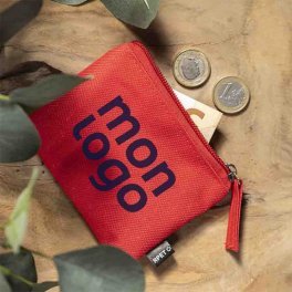 PORTE MONNAIE PERSONNALISABLE EN RPET 'BLAZE' 