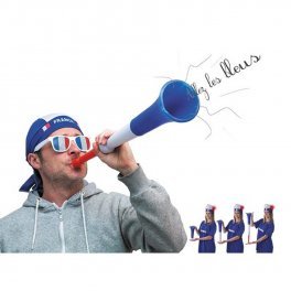 PORTE VOIX VUVUZELA SUPPORTER FRANCE 'VUVUF'