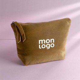 TROUSSE DE TOILETTE PUBLICITAIRE VELOUR 'DOUCEUR'