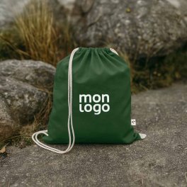 SAC A DOS CORDE RECYCLE PERSONNALISABLE 'PAPEY RECYCLE'