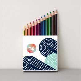 SET DE 12 CRAYONS DE COULEUR PERSONNALISE STAEDTLER®