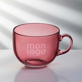 MUG EN VERRE 500ML LUMINARC PERSONNALISE 'ALBA'