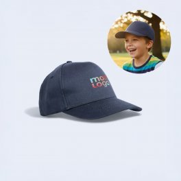 CASQUETTE PERSONNALISABLE ENFANT 5 PANS 'BASICA COTON'