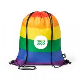 SAC À DOS PERSONNALISÉ ARC EN CIEL 'GARGAS'