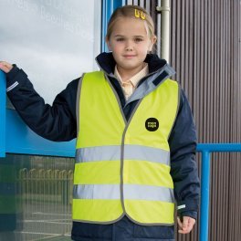 GILET PERSONNALISABLE HAUTE VISIBILITE 'ARMILLA FLUO KIDS'