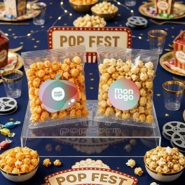 SACHET PERSONNALISABLE DE POP CORN 'POP IT'