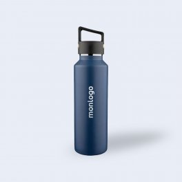 GOURDE PUBLICITAIRE ISOTHERME RECYCLE 600ML 'STOCH'