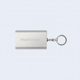 PORTE CLE BATTERIE 2000 MAH PERSONNALISE 'MINIBA'