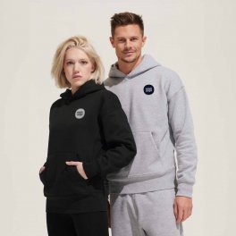 SWEAT CAPUCHE PERSONNALISABLE MIXTE 'ORIGIN'